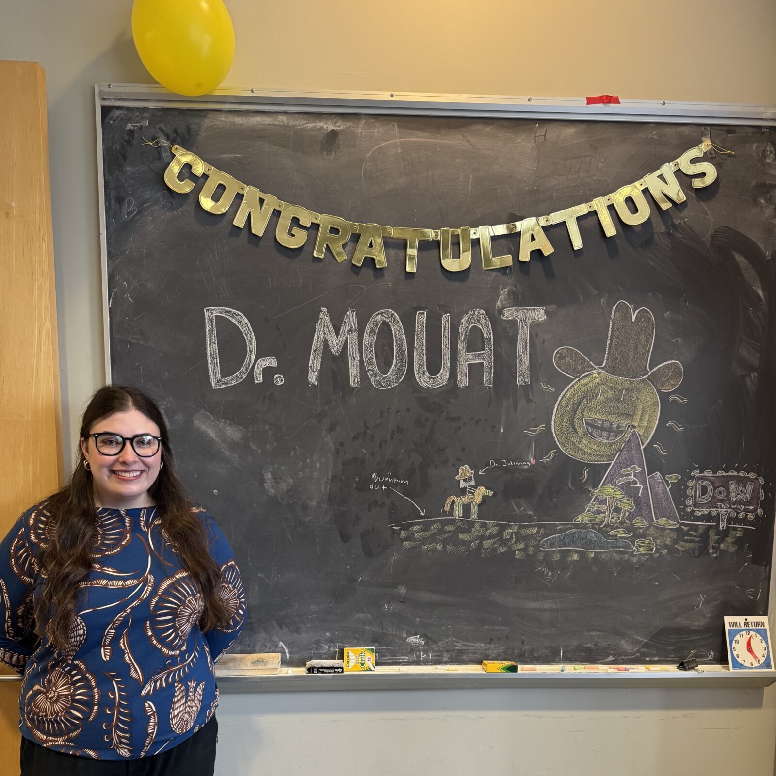 Congrats Dr. Julianna!